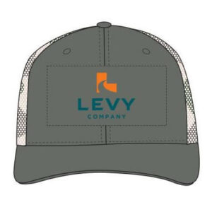 Printed Mesh Back Trucker Cap—Camo